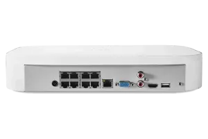 4K 8-channel 2TB Wired NVR System