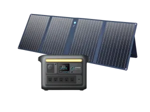 Anker SOLIX C800X Solar Generator   100W Solar Panel