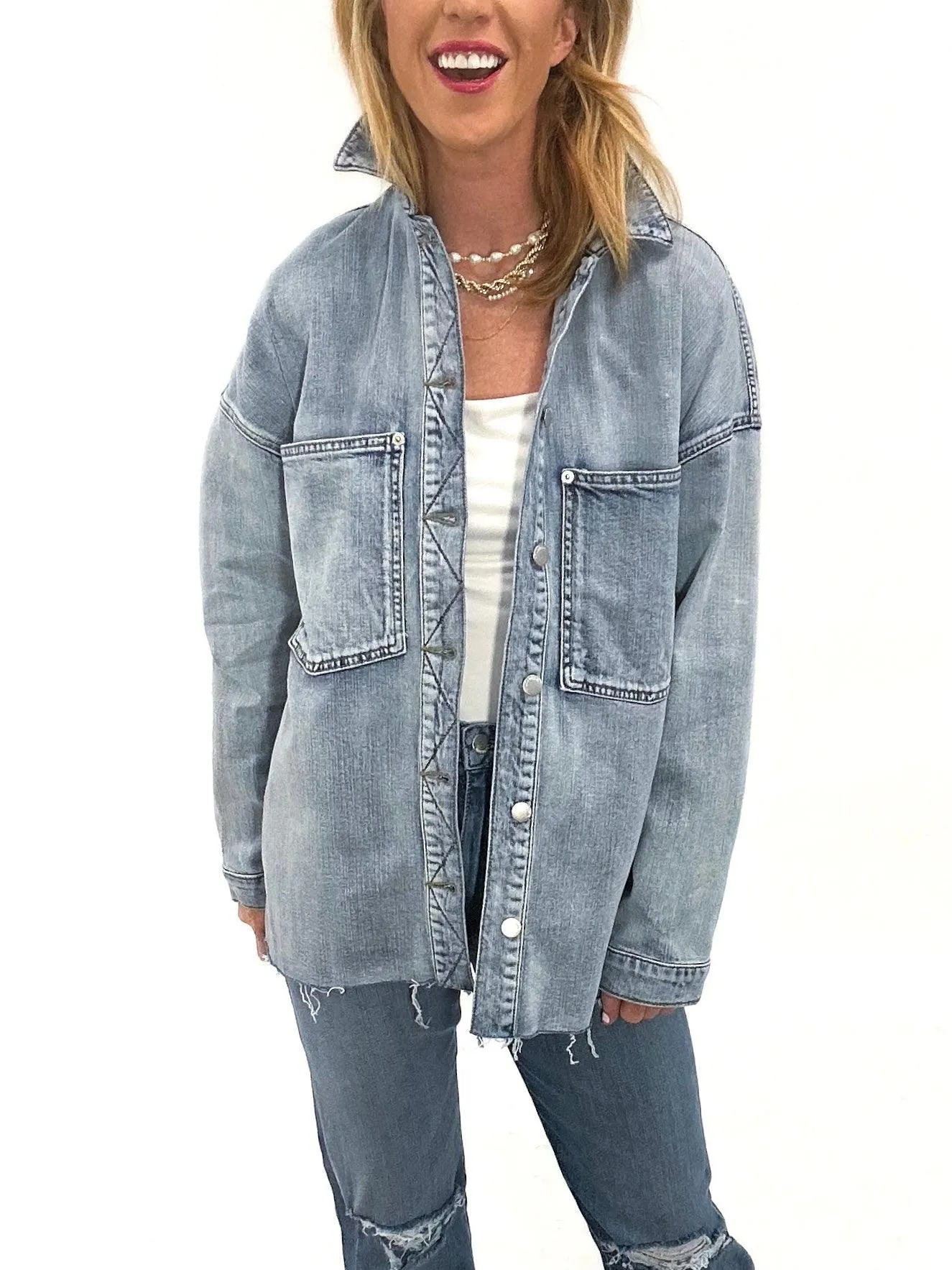 Dot's Denims Oversized Jacket