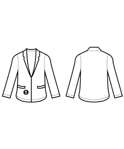 Drawing Numbers Casual jackets