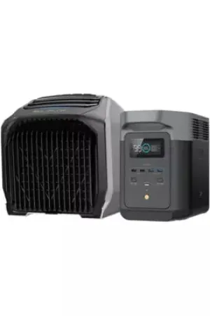 Ecoflow Delta 2 Portable Power Station   Wave 2 Portable Air Conditioner