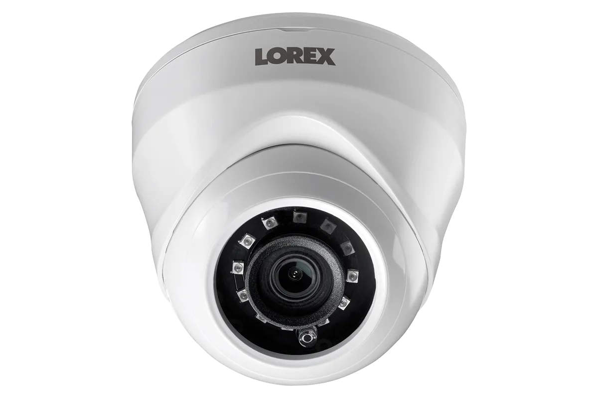 HD Security Camera System with eight 1080p Dome Cameras & Lorex Secure Connectivity