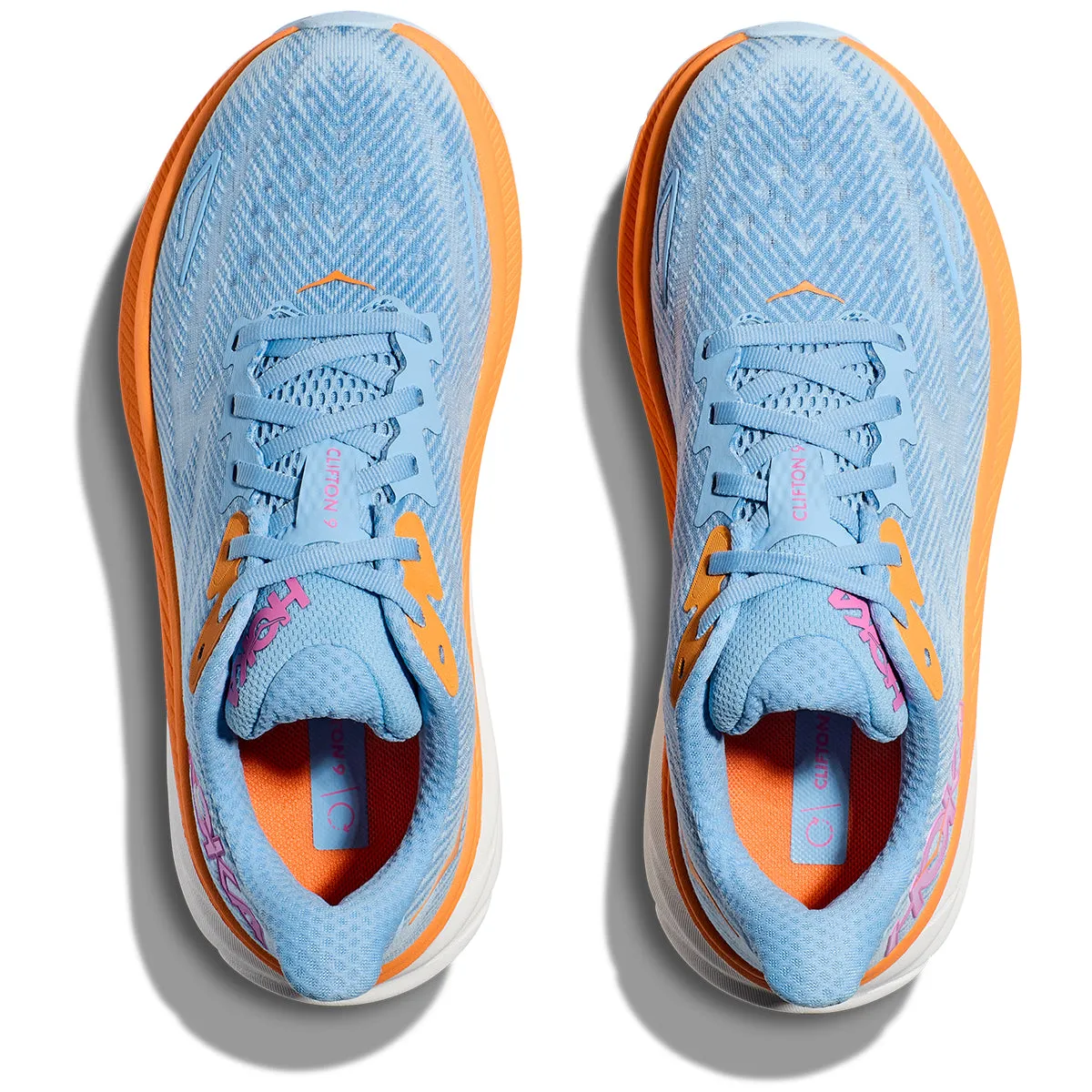 Hoka Clifton 9 Womens | Airy Blue / Ice Water