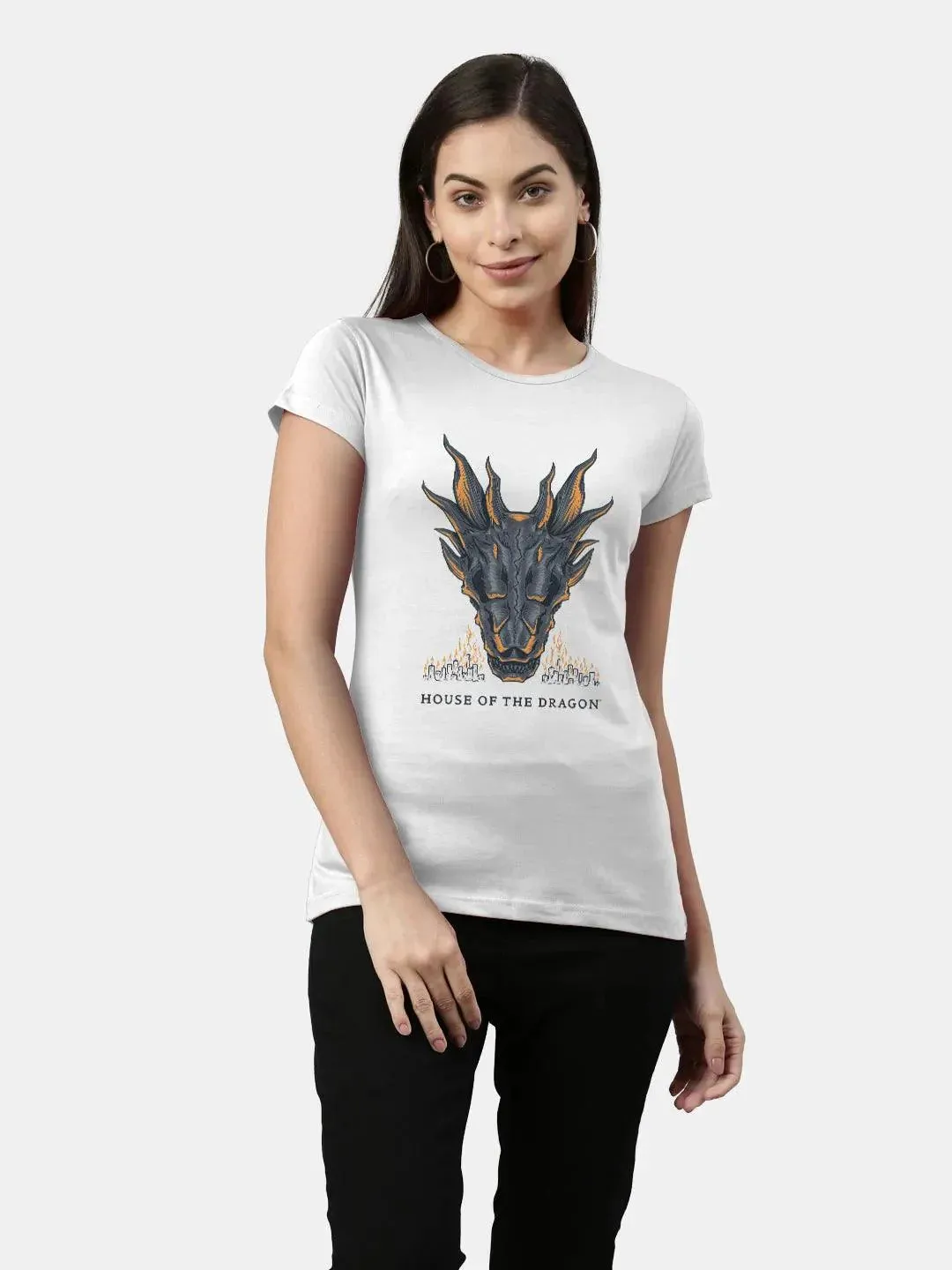 House Of The Dragon Balerion Candle Altar Rose Womens T-shirt (Select From Drop Down Menu) (No Cod Allowed On This Product)- Prepaid Orders Only