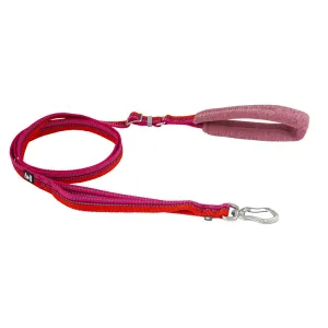 Hurtta Dog Leash: Adjustable Eco, Rosehip