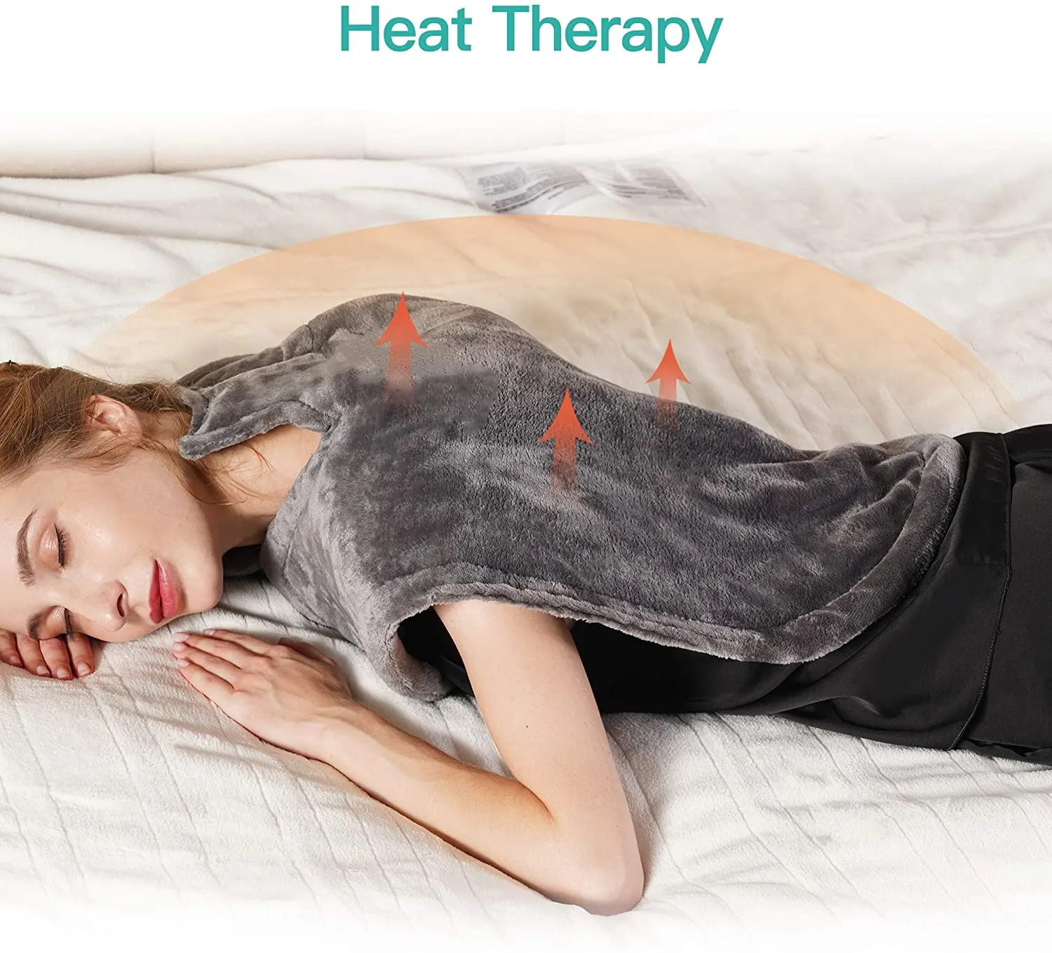 Large Heating Pad for Back and Shoulder