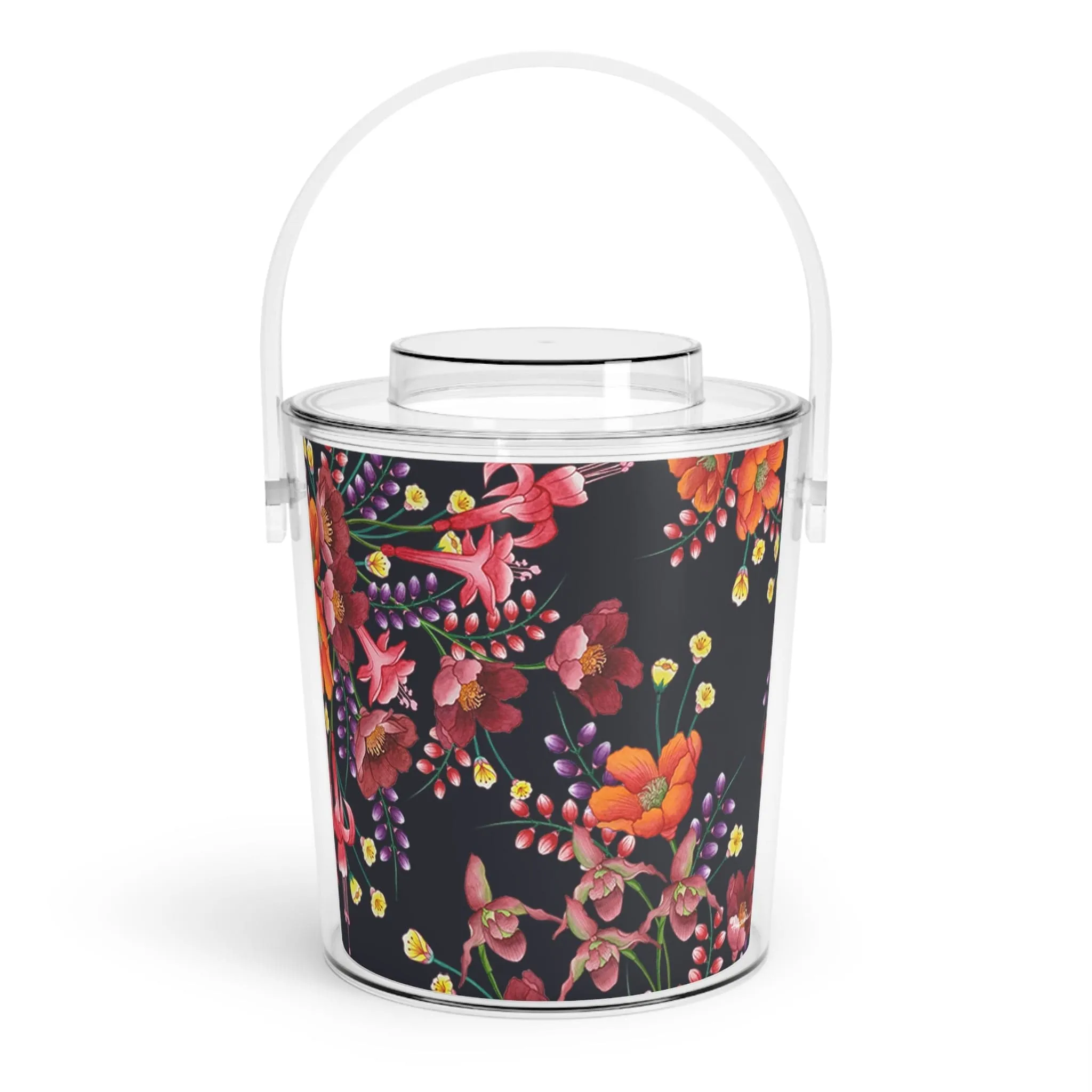 Moonlit Meadow Ice Bucket with Tongs