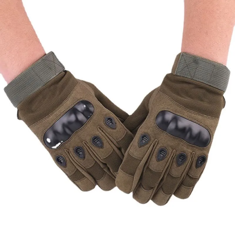 Motorcycle Riding Thicken Fleece-lined Tactical Gloves