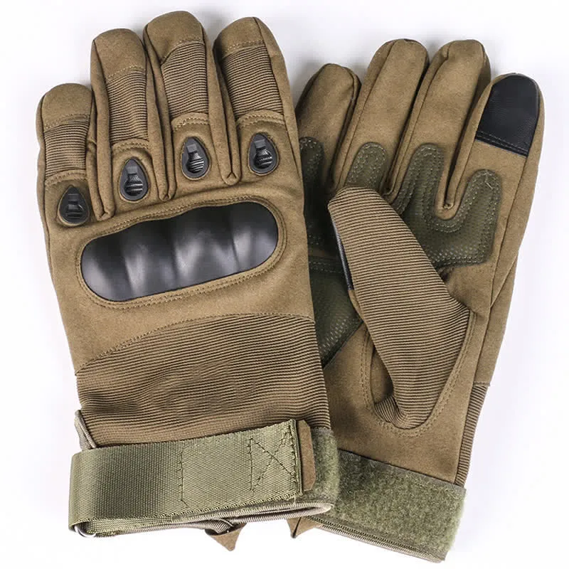 Motorcycle Riding Thicken Fleece-lined Tactical Gloves