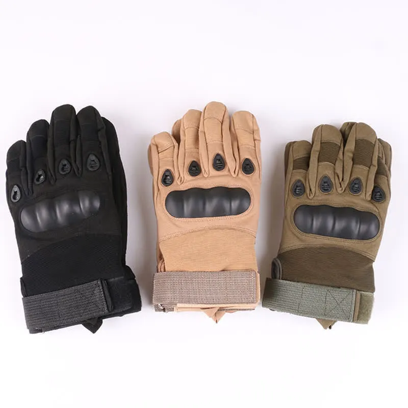 Motorcycle Riding Thicken Fleece-lined Tactical Gloves