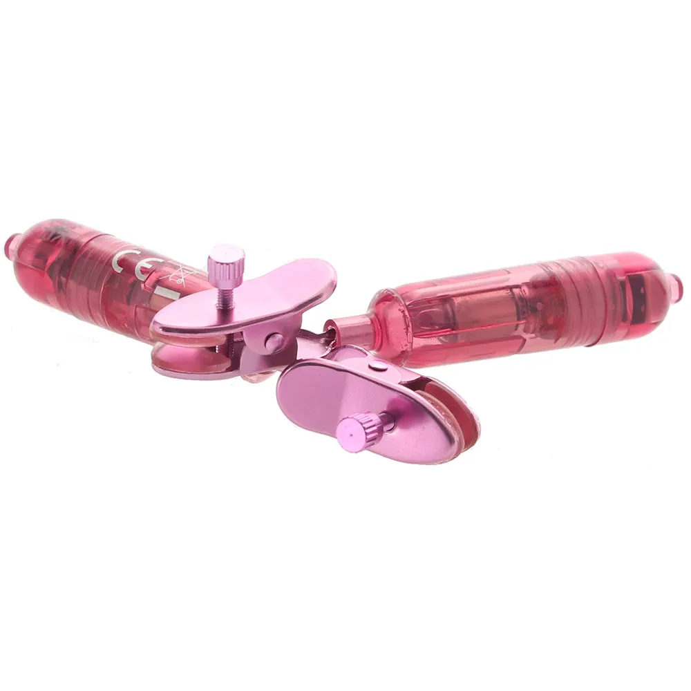 Nipple Play One Touch Micro Vibrating Nipple Clamps