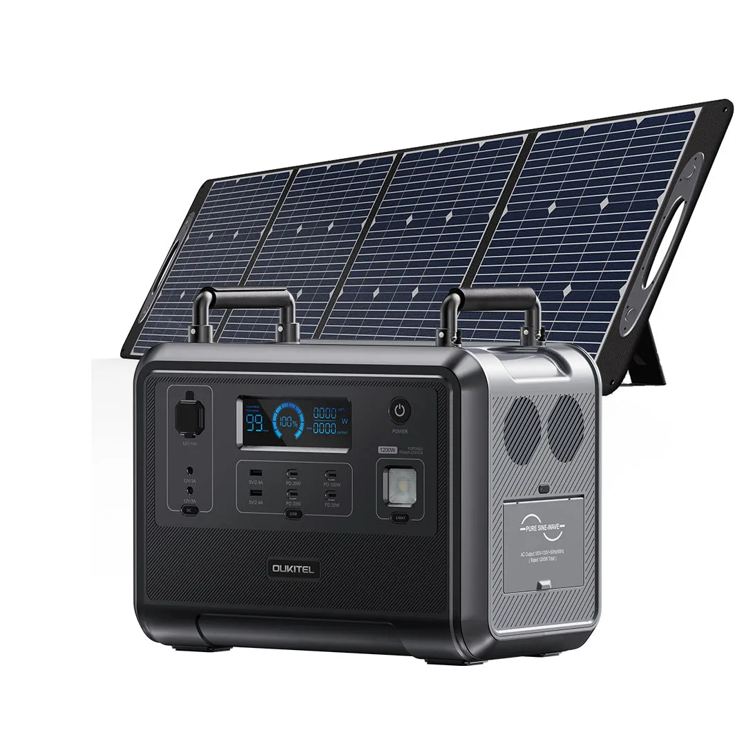 OUKITEL P1201 Solar Generator