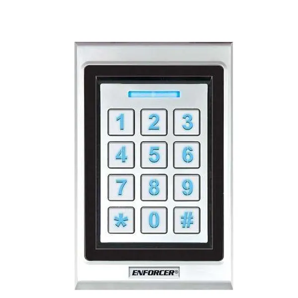 Seco-Larm - Access Control Digital Keypad - 1000 Users - Weatherproof - Metal Housing - w/ PROX Card Reader