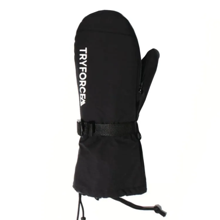 TF HI FIVE ZIP MITTEN-BLACK