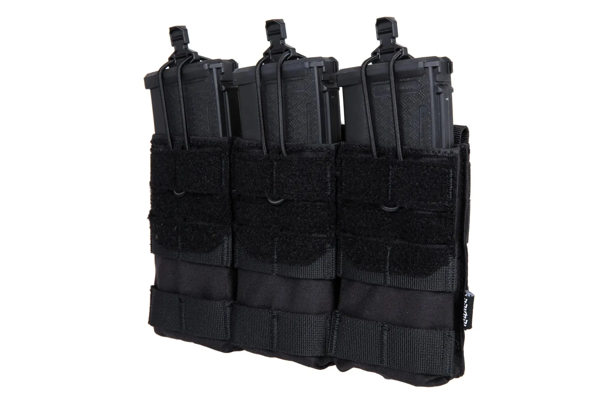 Triple universal magazine pouch