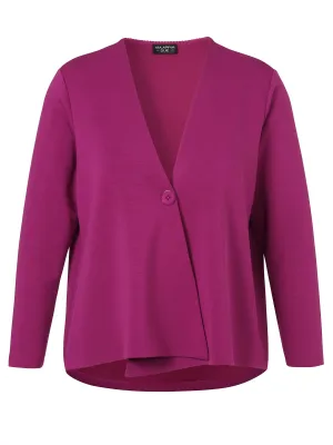 Via Appia Due Button Jacket in Pink