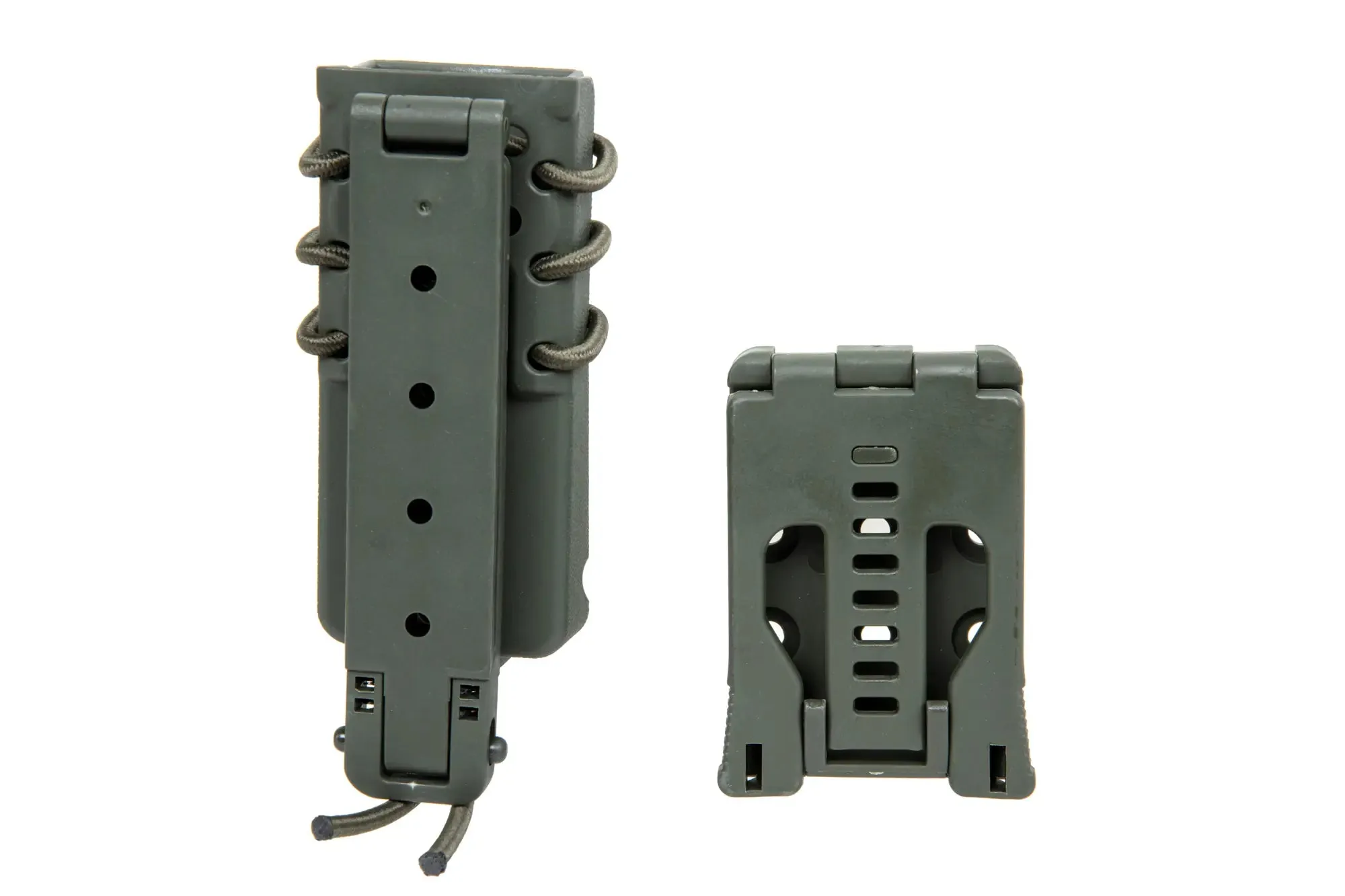 Wosport Urban Assault Long Quick Pull 9mm Magazine Carrier Olive